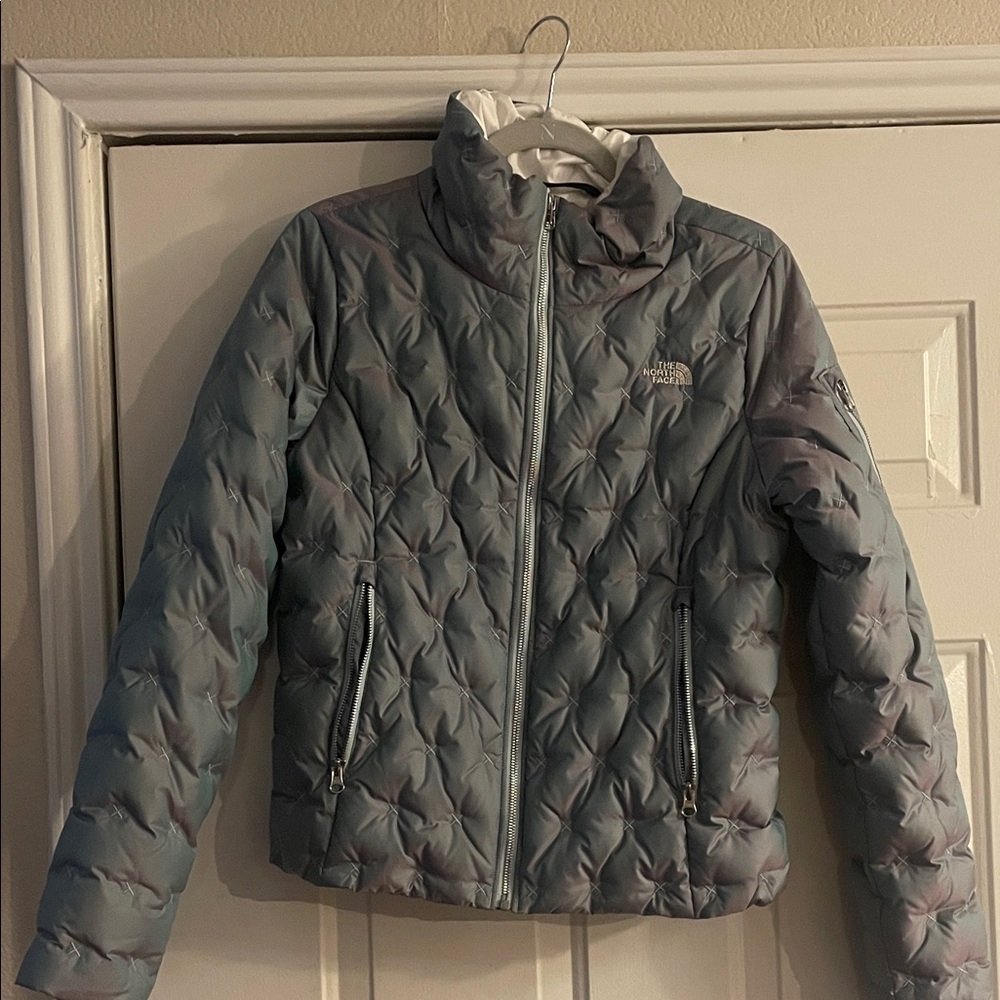 The North Face Women's Blue Puffer Jacket